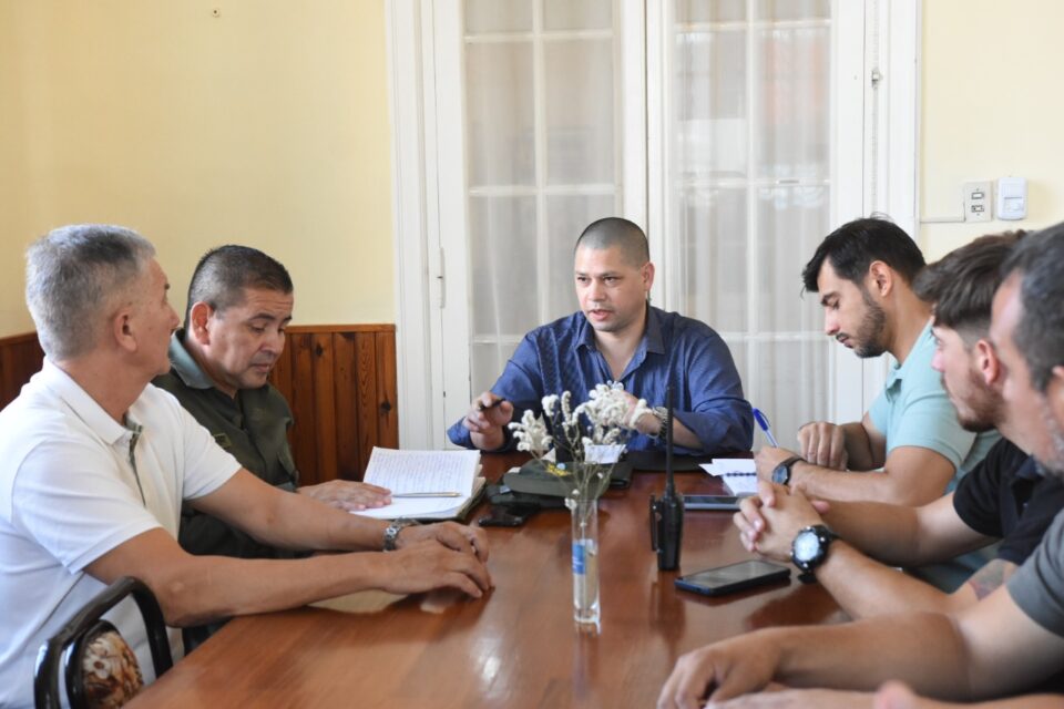 Se reunió el Comando Unificado en la Jefatura