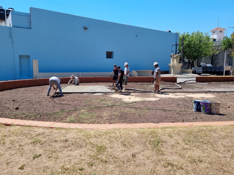 Hacemos Plaza avanza en el parque infantil Islas Malvinas