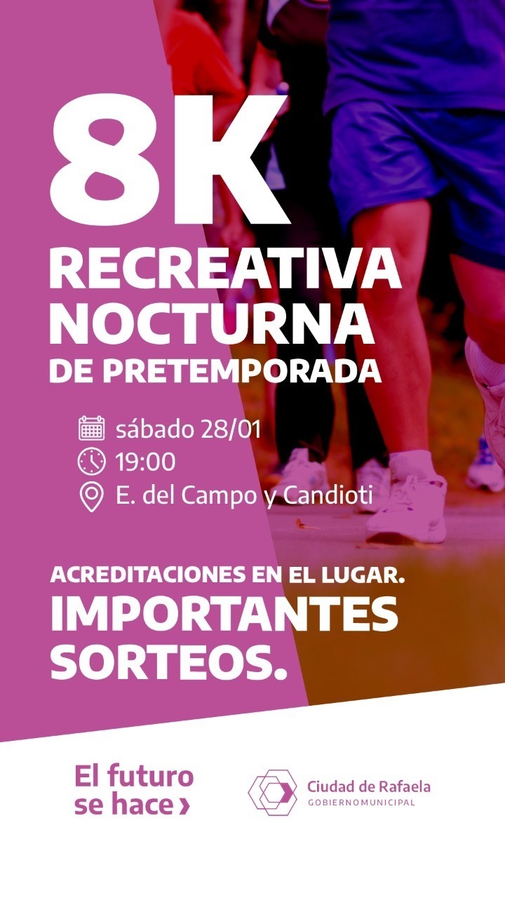 Ya llega la maratón recreativa nocturna