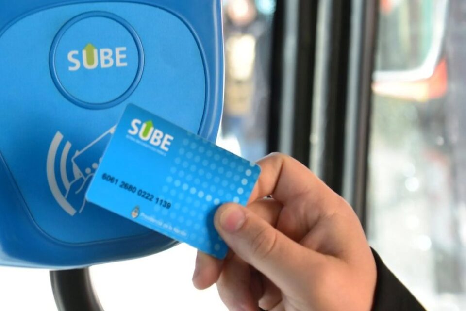 SUBE: Nuevo valor para las tarjetas