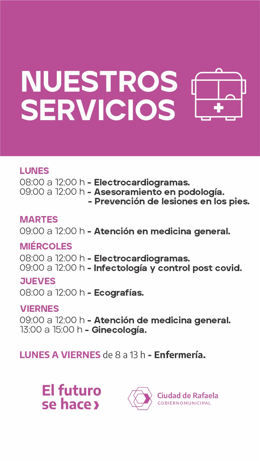 El Ómnibus Sanitario vuelve a estar activo este 2023