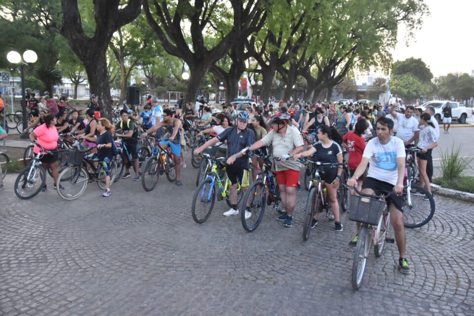 Gran convocatoria en la primera bicicleteada del año