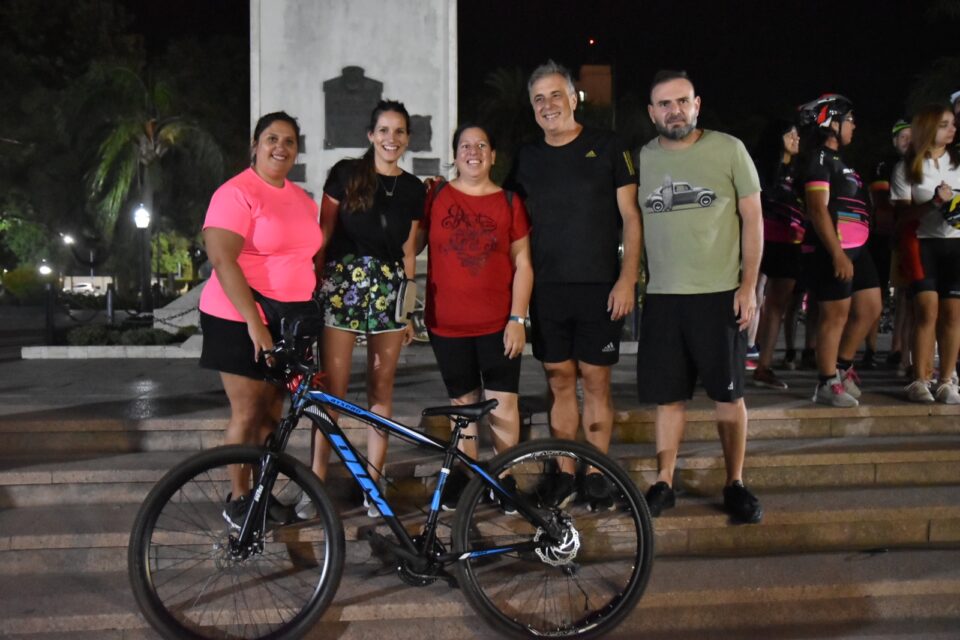 Gran convocatoria en la primera bicicleteada del año