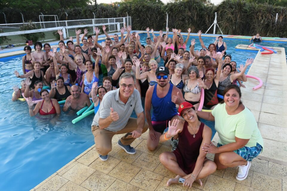 Yoga y natación para adultos