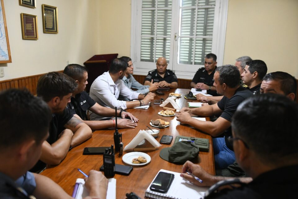 El nuevo Jefe de Policía de la Provincia participó del Comando Unificado