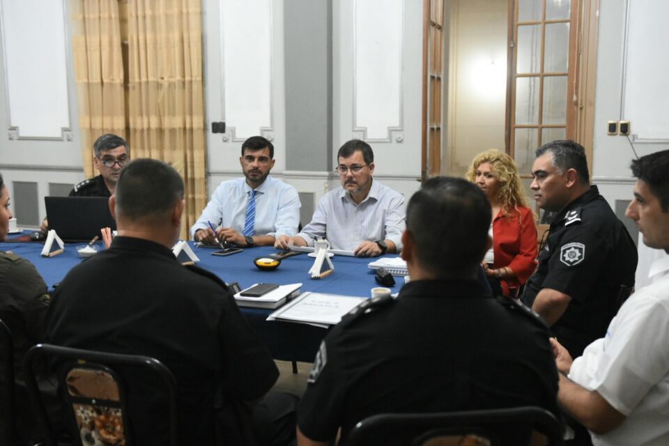 El Secretario de Seguridad Pública estuvo presente en la reunión del Comando Unificado