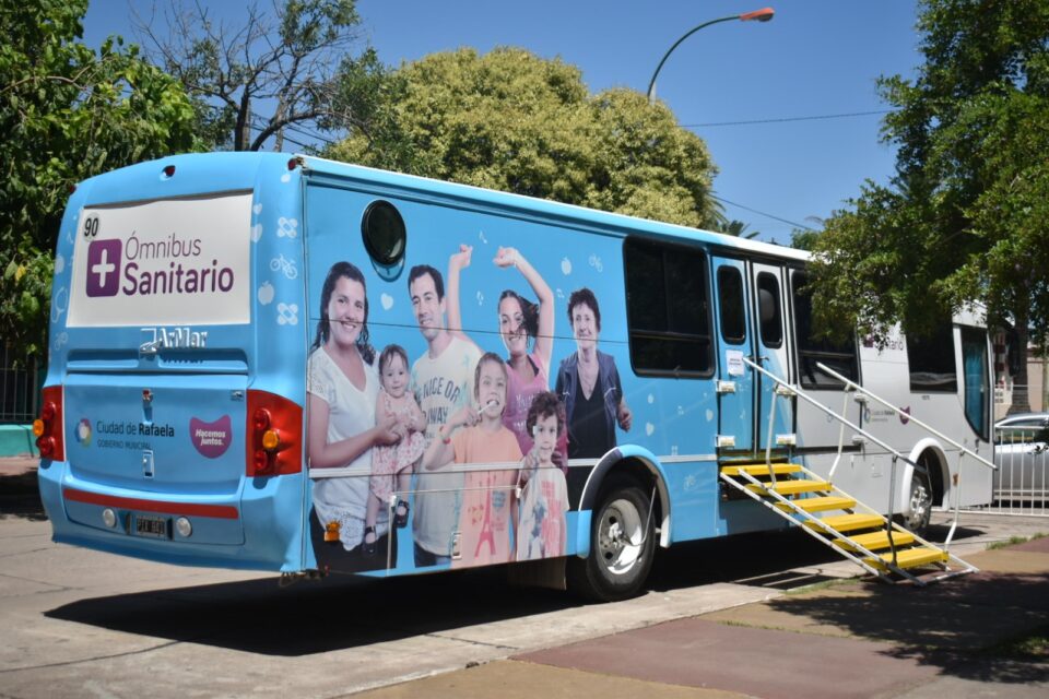 El Ómnibus Sanitario continúa en el barrio 2 de Abril