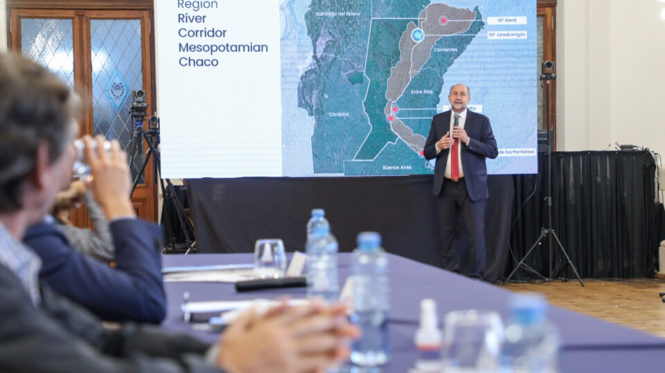 El gobernador Omar Perotti elevó a la Legislatura Provincial el Proyecto de Ley para la creación del Área Protegida en Jaaukanigás