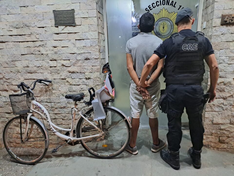 BICICLETA SECUESTRADA EN AVERIGUACIÓN DE SU REAL PROCEDENCIA