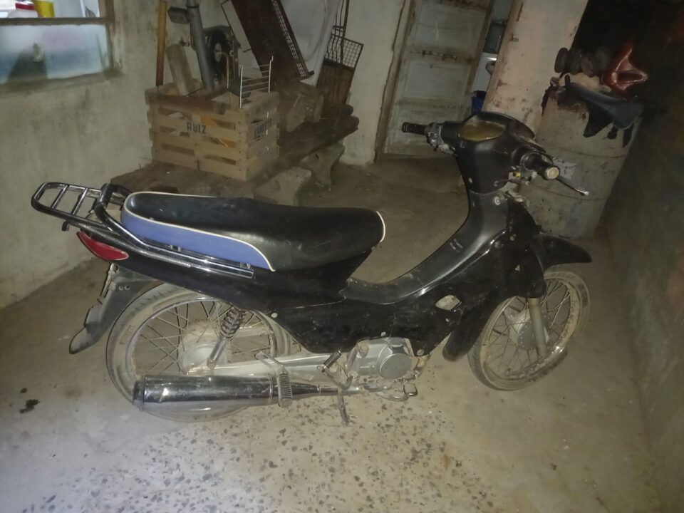 RECUPERARON UNA MOTO