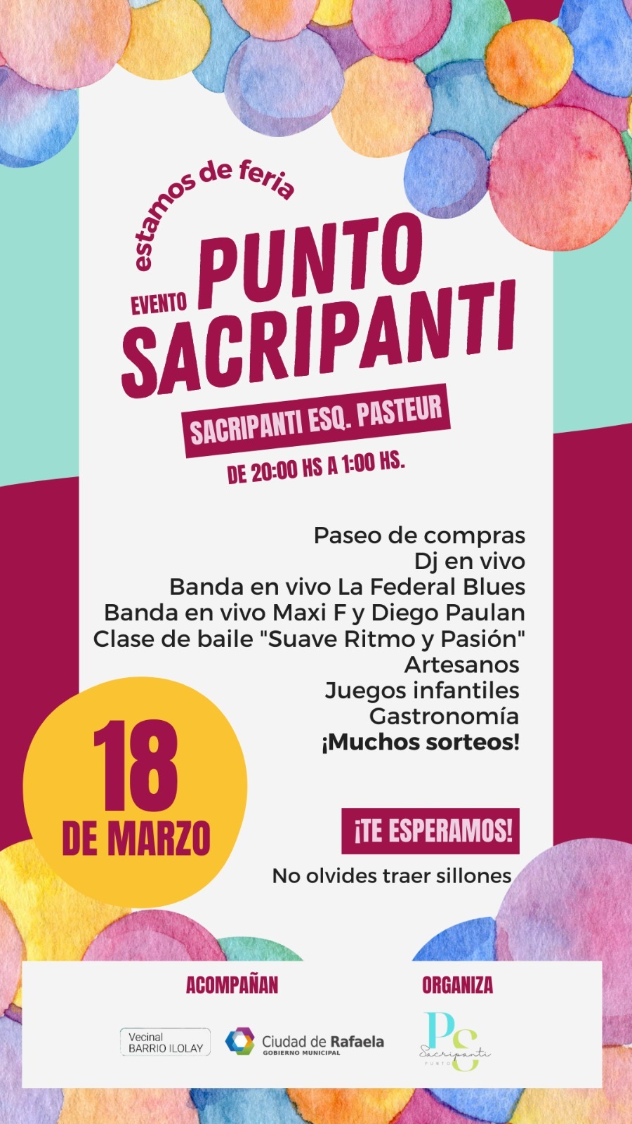 Este sábado llega Punto Sacripanti