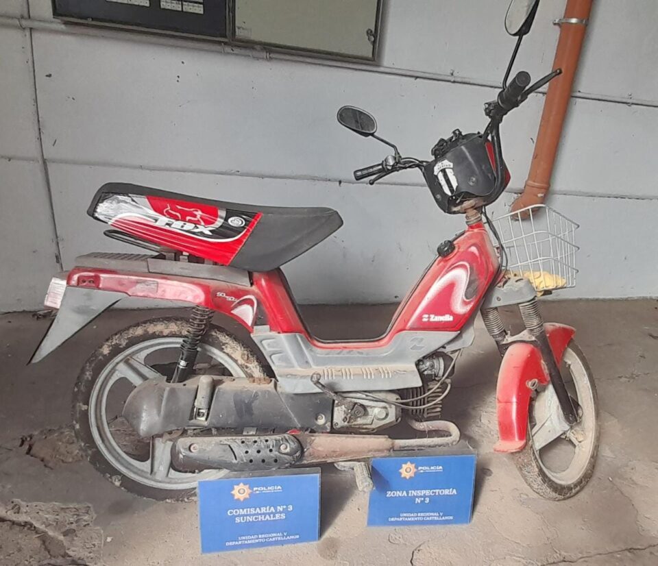 SECUESTRO DE UN MOTOVEHICULO