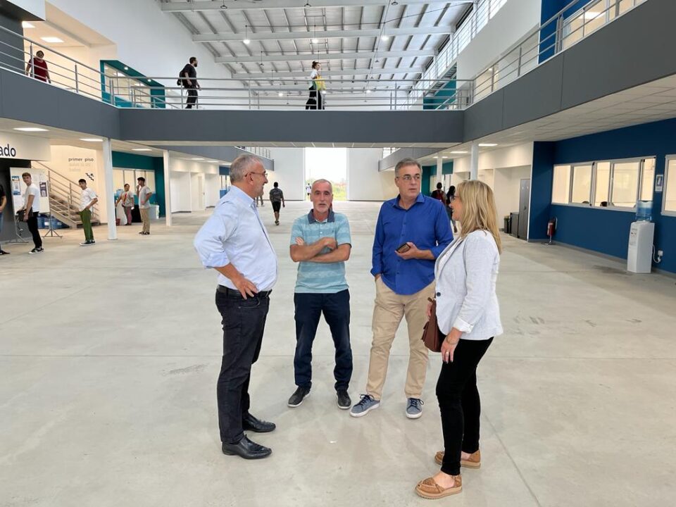 El Intendente recorrió el nuevo edificio de la UNRaf