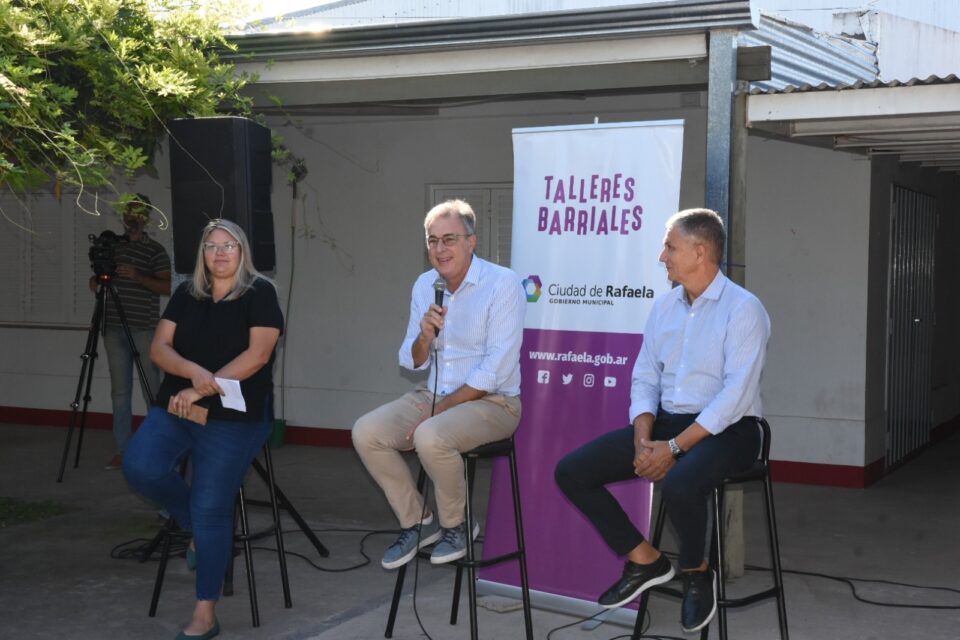 “Los Talleres Barriales son el lugar para encontrarnos como comunidad”