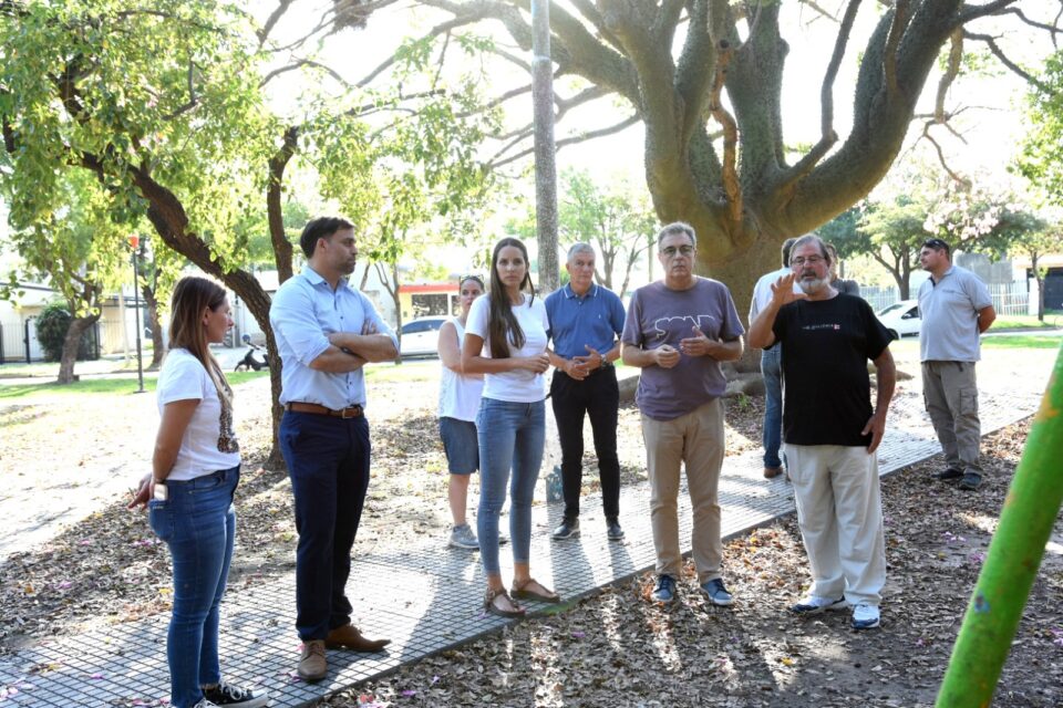 Se trabajará en diferentes mejoras en la plaza de barrio Amancay