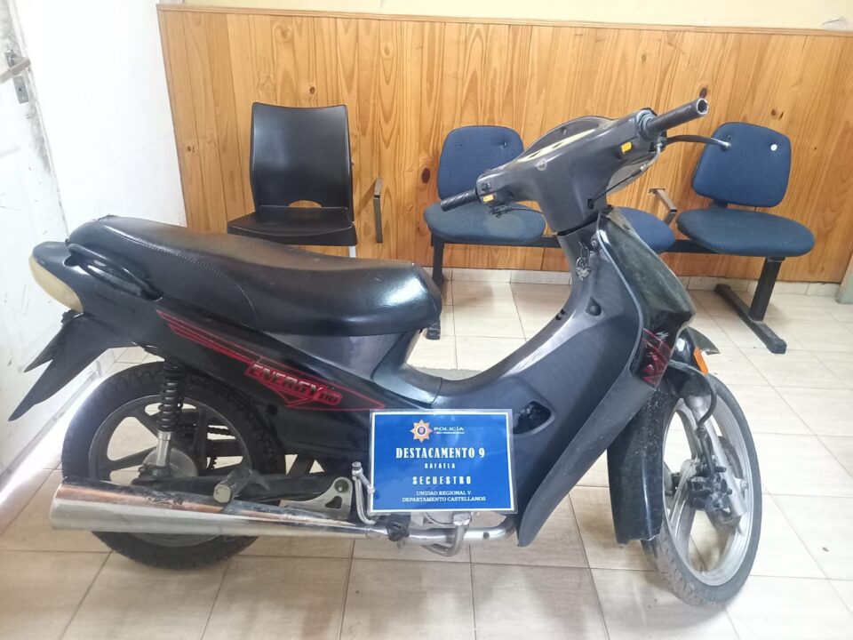 HALLAZGO DE UN MOTOVEHÍCULO