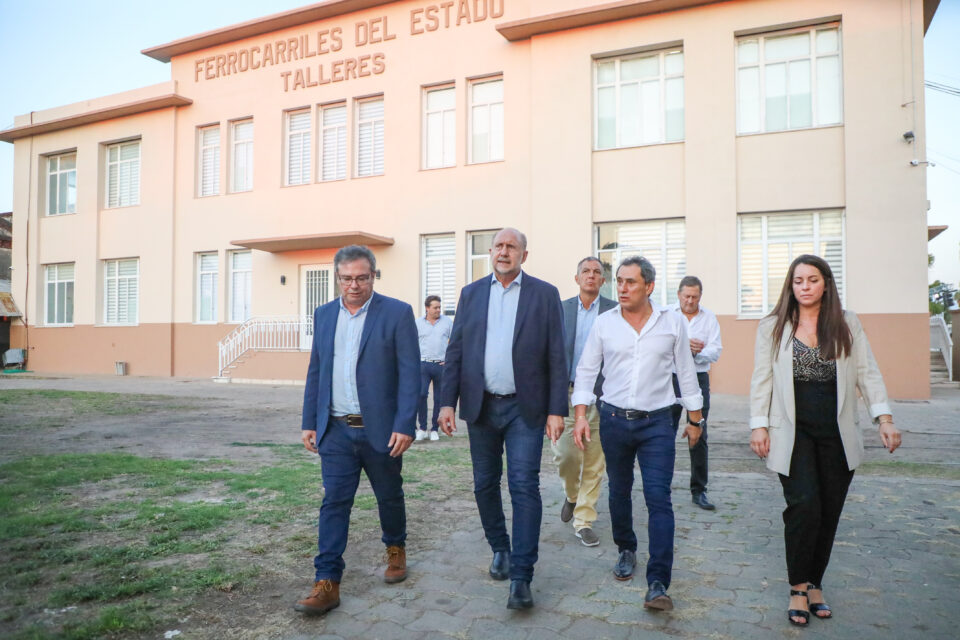 Perotti recorrió la primera etapa del proyecto Parque INSES de San Cristóbal