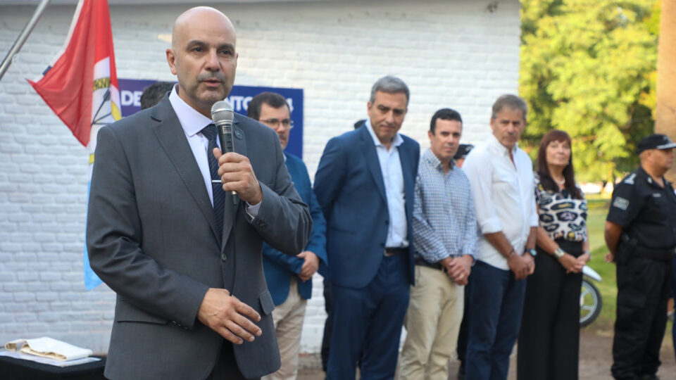 La provincia reabrió el destacamento policial del Parque Juan de Garay en Santa Fe