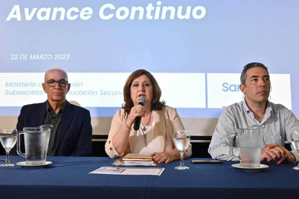 La Provincia presentó la Escuela Secundaria de Avance Continuo
