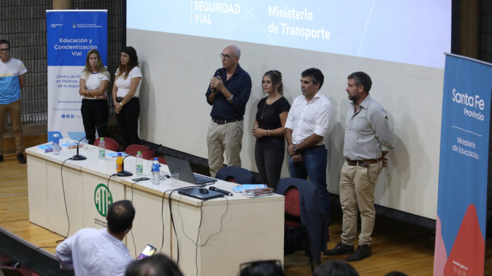 Se lanzó en Santa Fe y Reconquista el Plan Federal de Educación Vial 2023