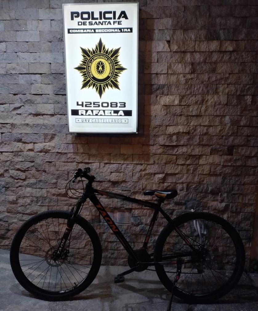 RECUPERARON UNA BICICLETA