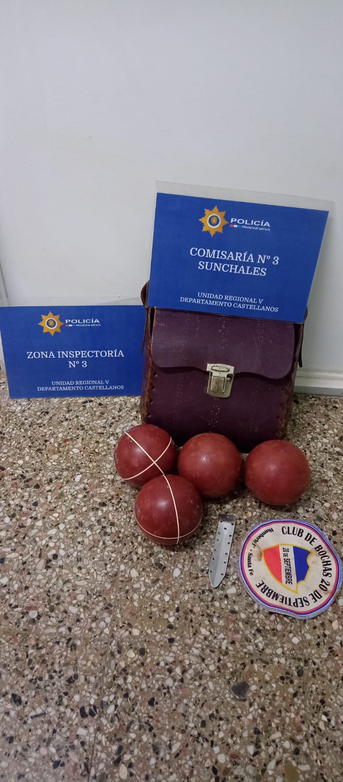 SECUESTRARON ELEMENTOS