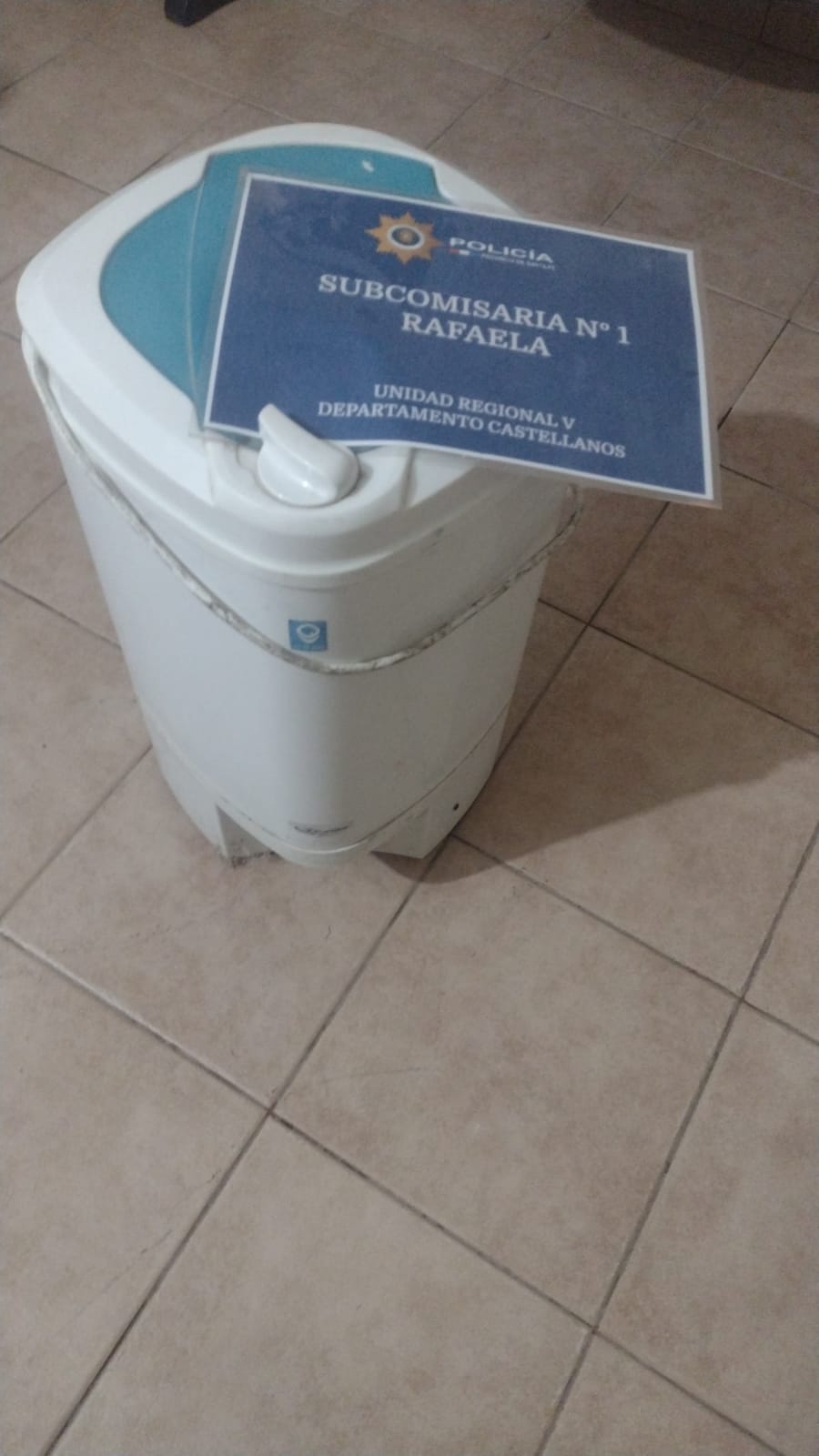 RECUPERARON UN SECARROPAS