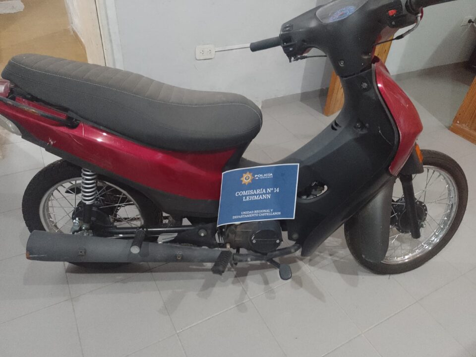SECUESTRO DE MOTOVEHÍCULO Y ENCAUSAMINETO DE UN SUJETO POR ENCUBRIMIENTO