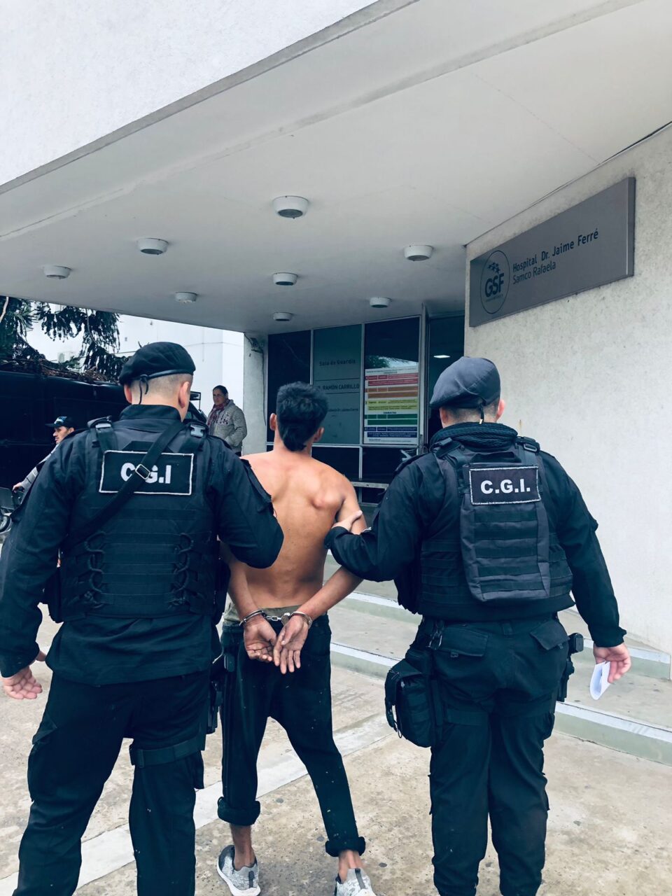 DETENCIÓN DE UN SUJETO