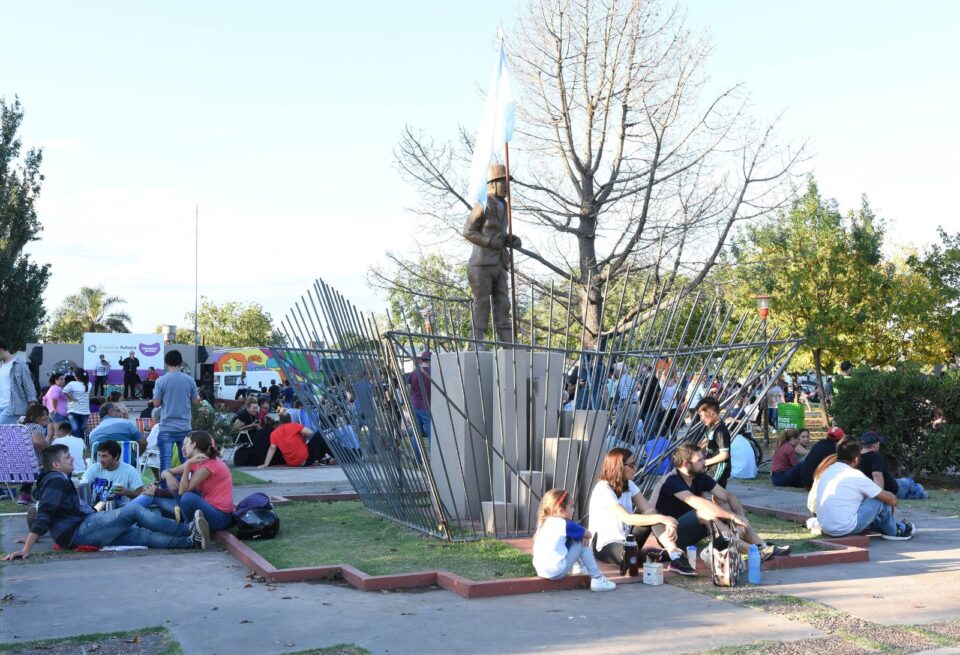 Domingo de festejo en el barrio Malvinas Argentinas