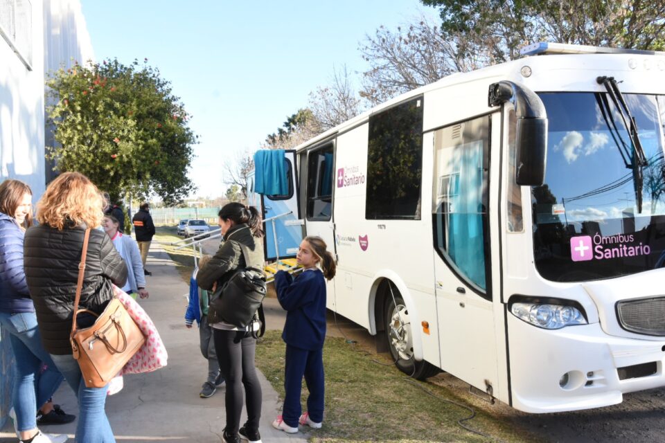 Actividades semanales del Ómnibus Sanitario y Quirófano Móvil