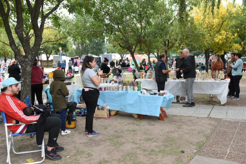 Festejo en el barrio Malvinas Argentinas