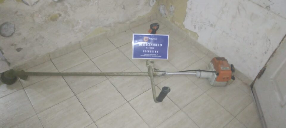 SECUESTRO DE MOTOGUADAÑA