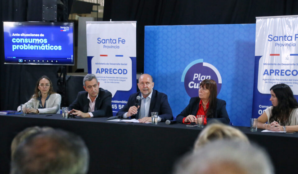 La provincia otorgó un aporte de  millones al Municipio de Rosario para el abordaje de consumos problemáticos