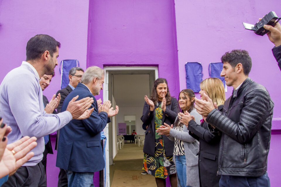 La provincia inauguró el Punto Violeta de Tostado “Alejandra Ironici”