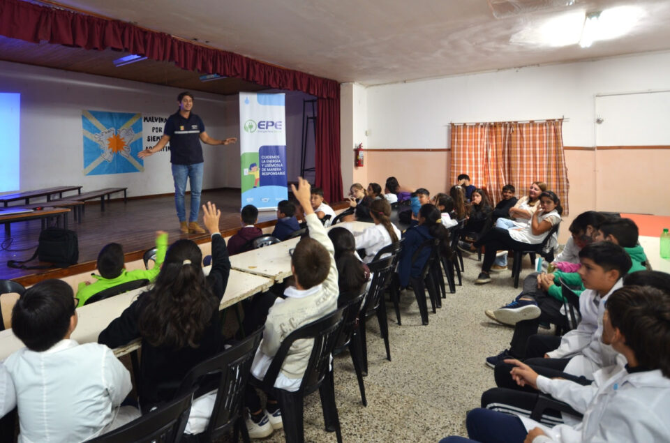 “Energía para Educar” visitó la escuela Nicasio Oroño de Coronda