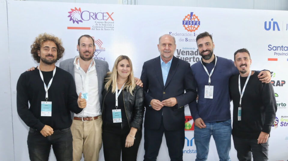 Perotti participó de un encuentro nacional de jóvenes industriales en Venado Tuerto