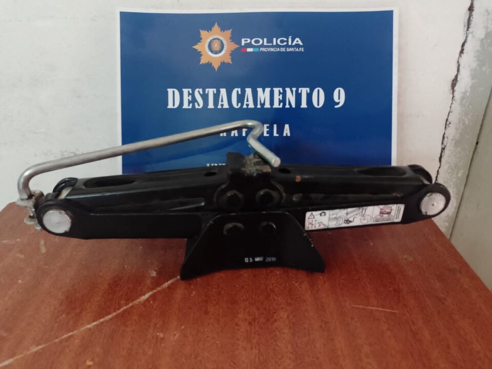 SECUESTRARON UN GATO HIDRÁULICO