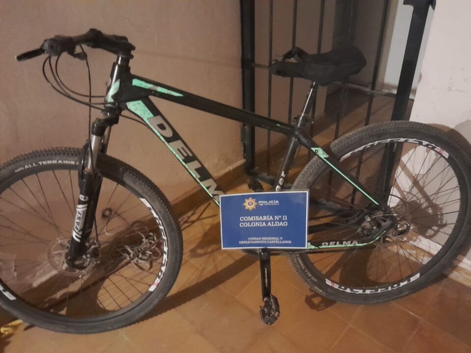 RECUPERARON UNA BICICLETA