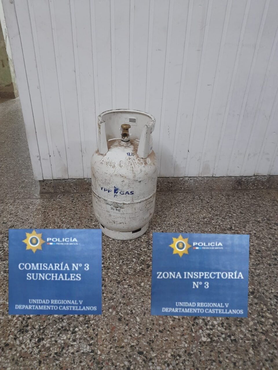 SECUESTRARON UNA GARRAFA