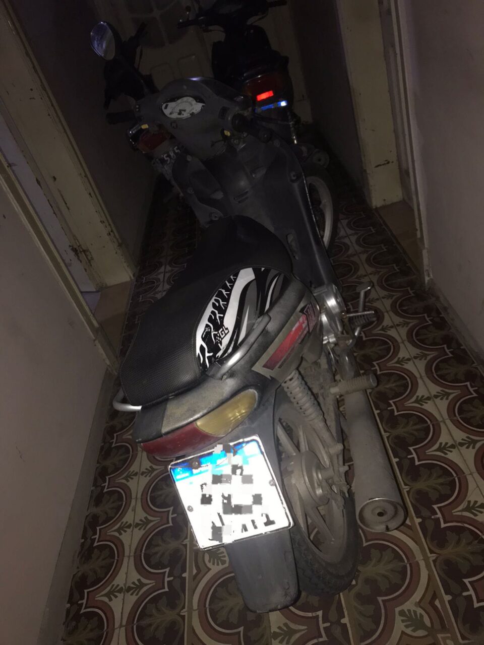 SECUESTRARON UNA MOTO
