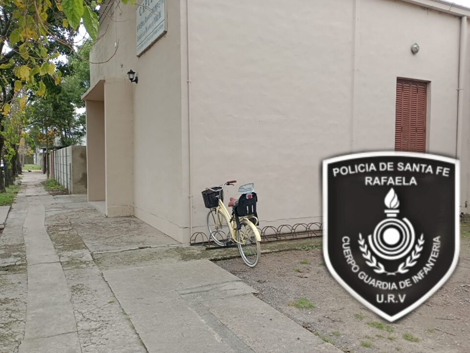 SECUESTRO DE UNA BICICLETA