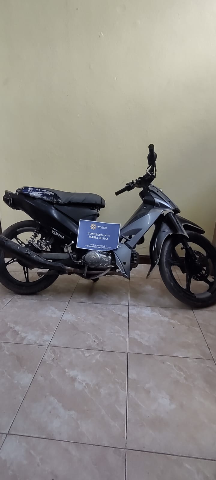 SECUESTRO DE UN MOTOVEHICULO