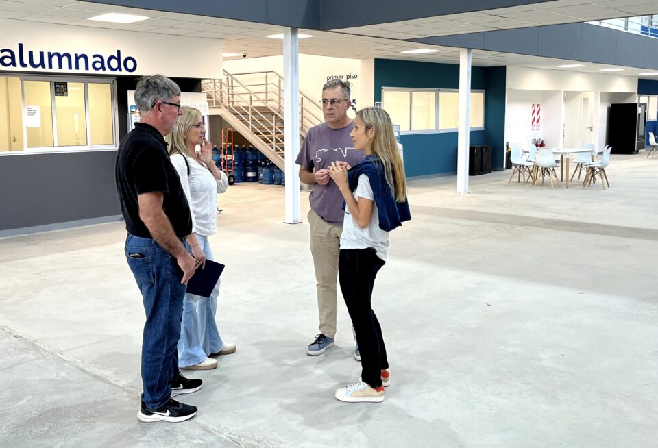 El Intendente recorrió el nuevo edificio de la UNRaf