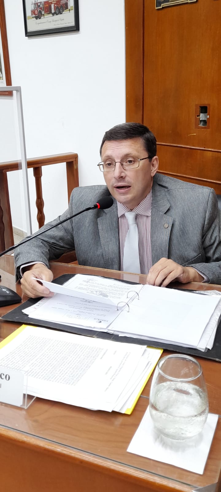 MARSICO REQUIRIO AL MINISTERIO DE SEGURIDAD LA REPARACION DE AUTOBOMBAS DE BOMBEROS ZAPADORES