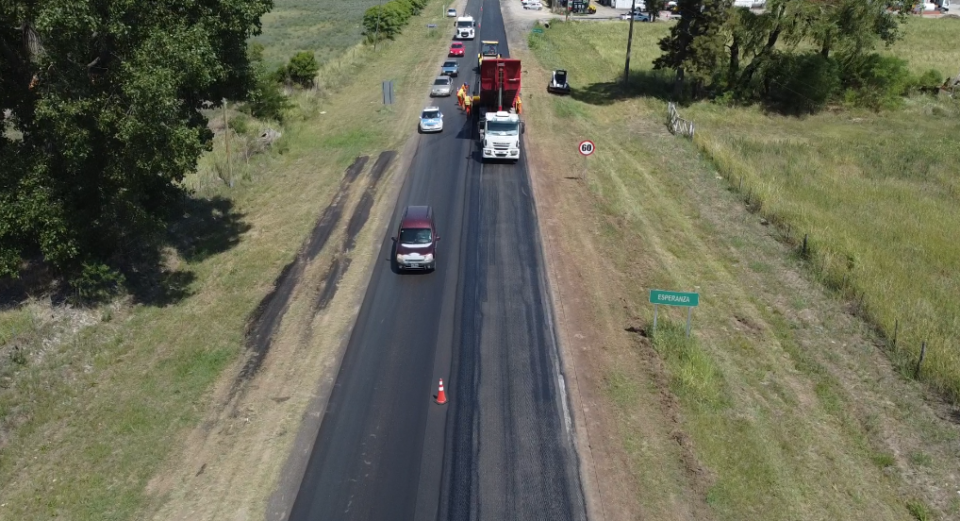 La provincia plantará más de 1.500 árboles en la “Ruta Segura” que se construye sobre la ruta provincial 70