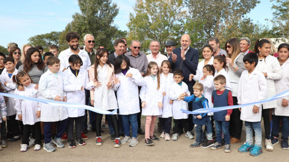 Caminos de la Ruralidad: Perotti inauguró dos trazas en el departamento Las Colonias