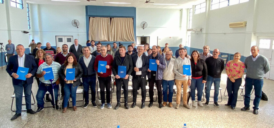 Santa Fe Más: la provincia firmó convenios por mas de 23 millones de pesos con instituciones del departamento Castellanos