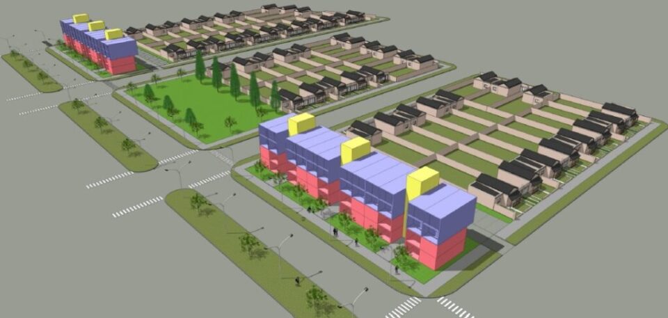 El intendente Luis Castellano recorrerá la obra de las 48 viviendas de barrio San José