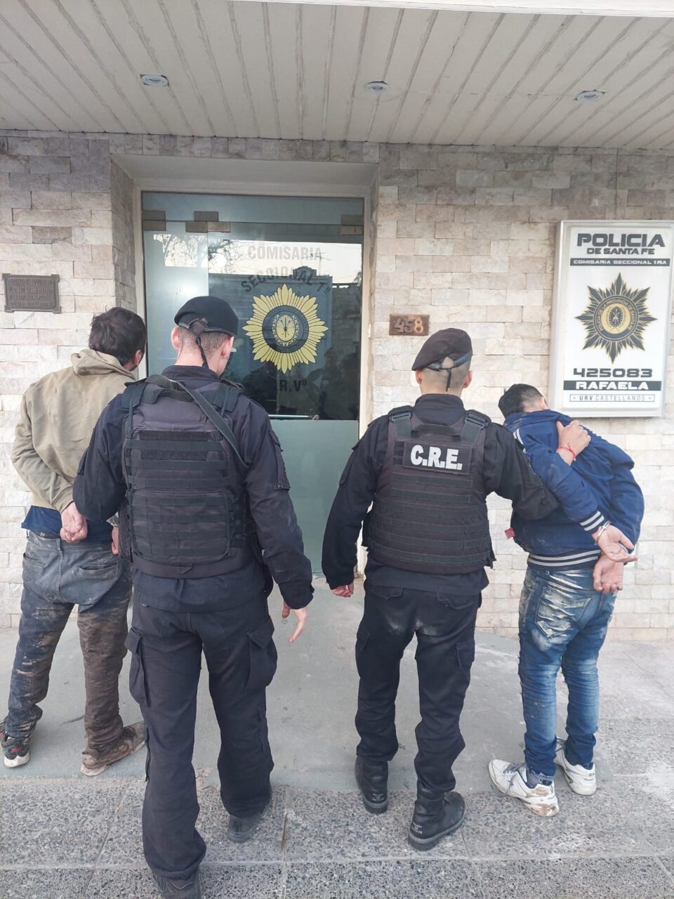 APREHENDIERON A DOS SUJETOS POR ROBO